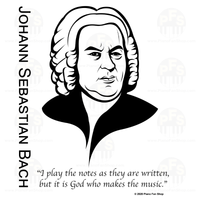 Bach Silhouette T-Shirt