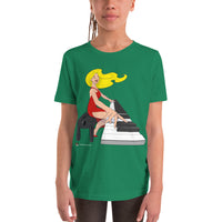 Jamming Blonde Pianist T-Shirt