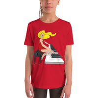 Jamming Blonde Pianist T-Shirt