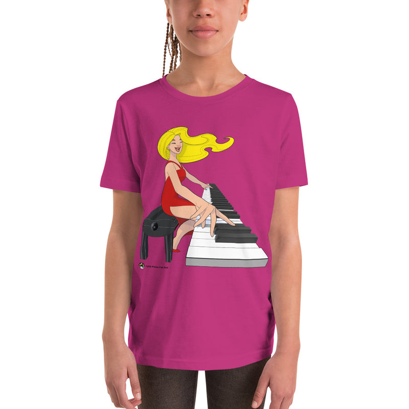 Jamming Blonde Pianist T-Shirt