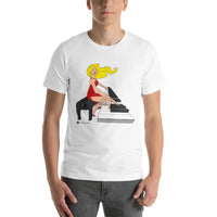 Jamming Blonde Pianist T-Shirt