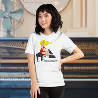 Jamming Blonde Pianist T-Shirt