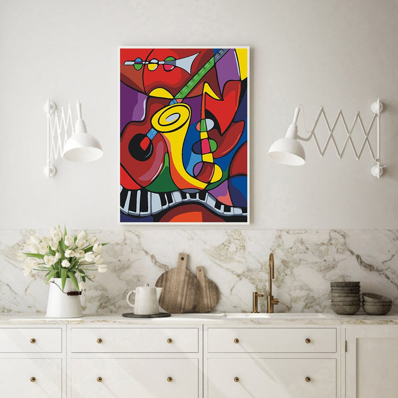 Paint By Numbers "Warped World"