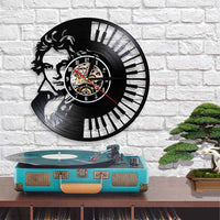 "Beethoven" Backlit Vinyl Clock