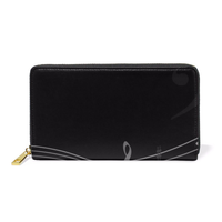 Piano Leather Wallet – Black