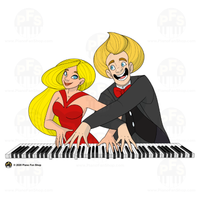 Piano Duo T-Shirt