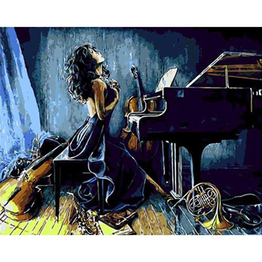 Paint By Numbers "Piano Passion"