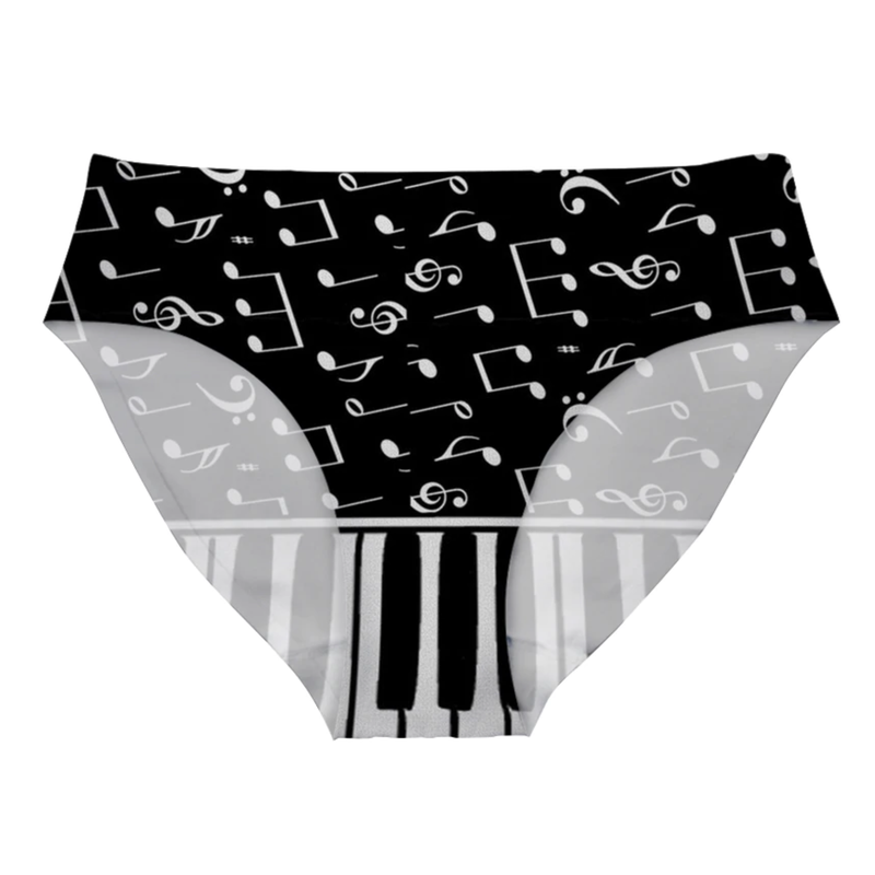 Piano & Notes Women's Panties