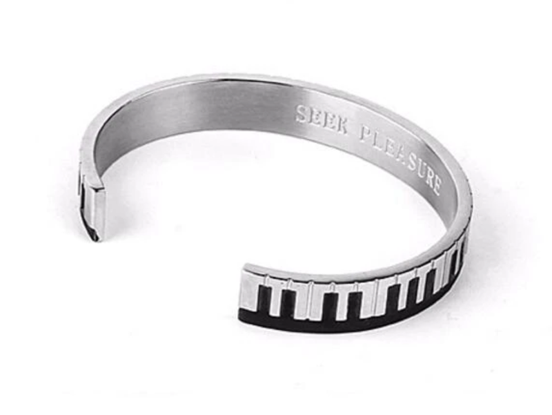 Keyboard Cuff Bracelet