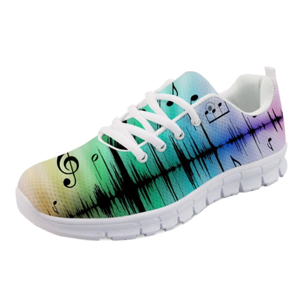Electric Rainbow Sneakers