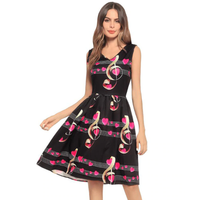 Heart & Treble Clef Dress