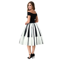 Piano Poof Skirt
