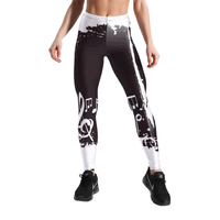 Splashy Silhouette Leggings