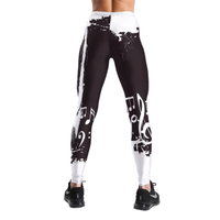 Splashy Silhouette Leggings