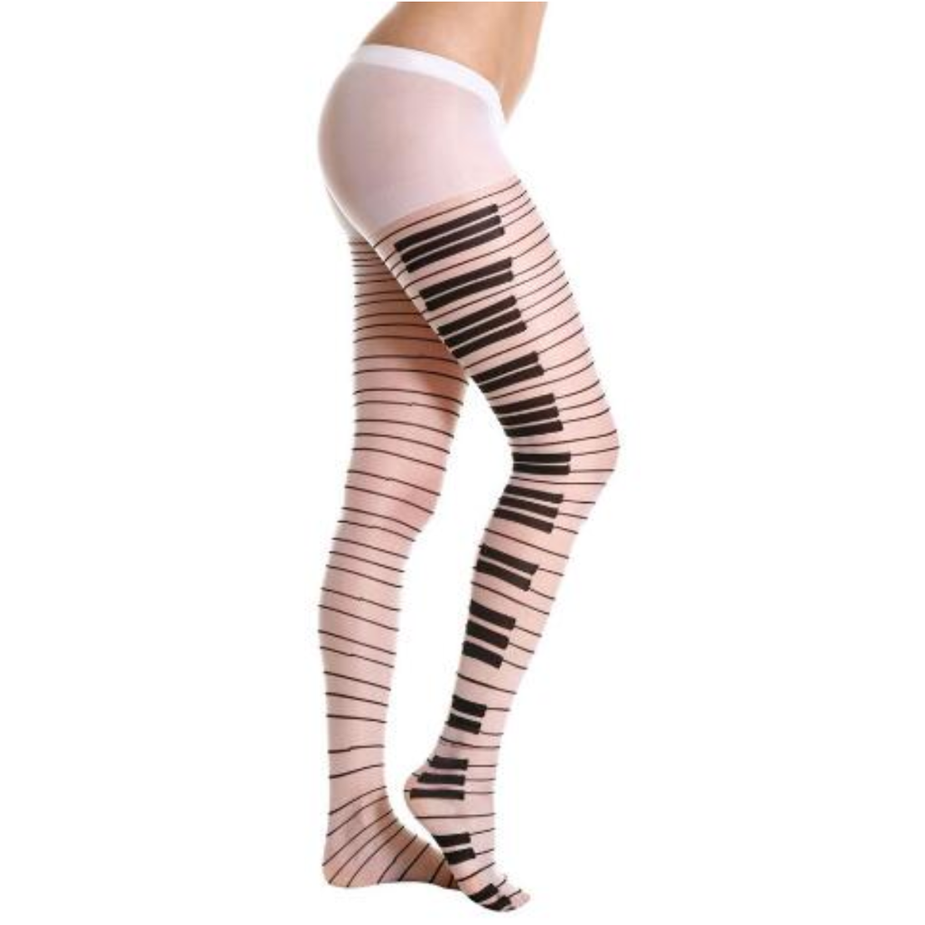 Piano Key Stockings