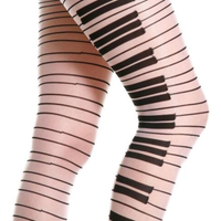 Piano Key Stockings