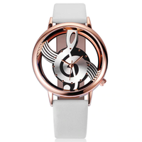 Transparent G-Clef Watch