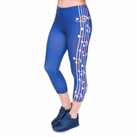 Rhapsody In Blue Leggings