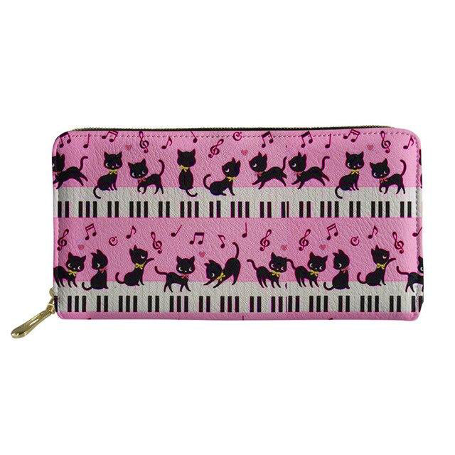 Piano Cat Wallet