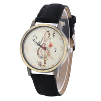 Watch With Classic Treble Clef Design