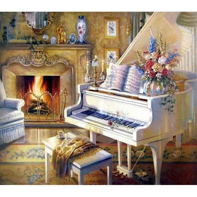 Diamond Embroidery "Getting Cozy"