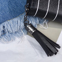 Compact Keyboard Wallet With Tassel