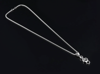 Steel Chain G-Clef Necklace