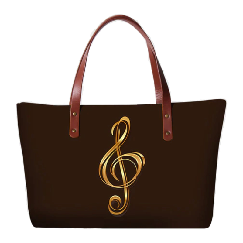Treble Clef Shoulder Bag
