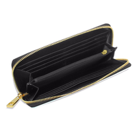 Piano Leather Wallet – Black