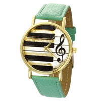 Gold-Colored Keyboard Watch