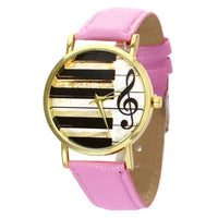 Gold-Colored Keyboard Watch