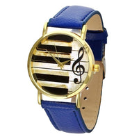 Gold-Colored Keyboard Watch