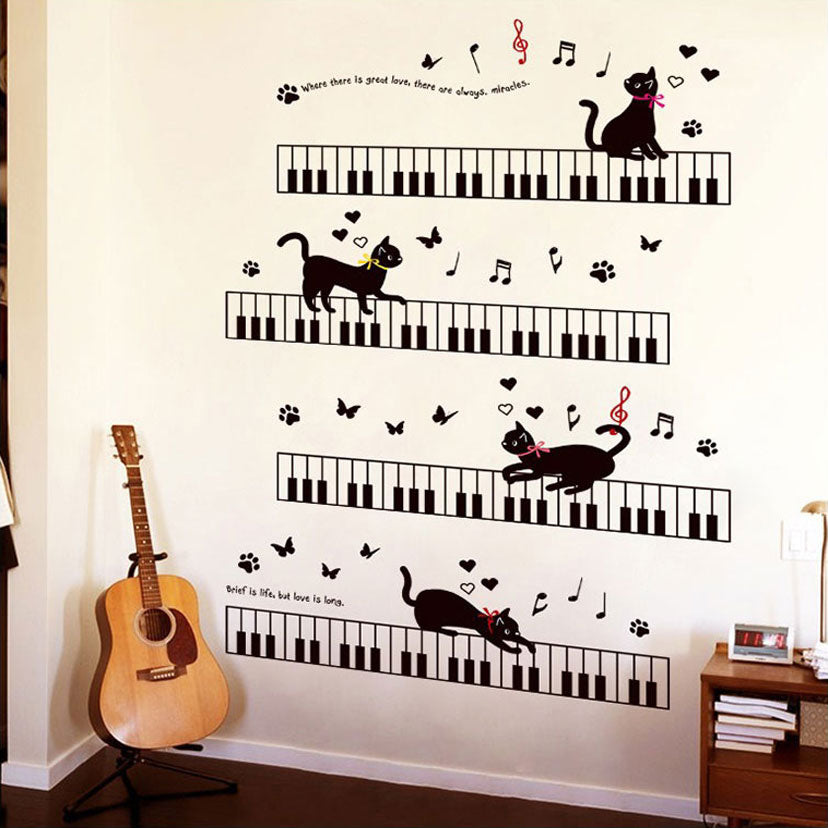 "Cat-itude" Wall Sticker