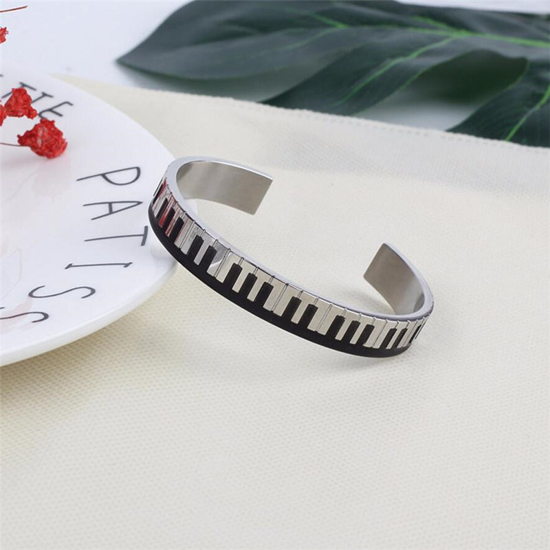 Keyboard Cuff Bracelet