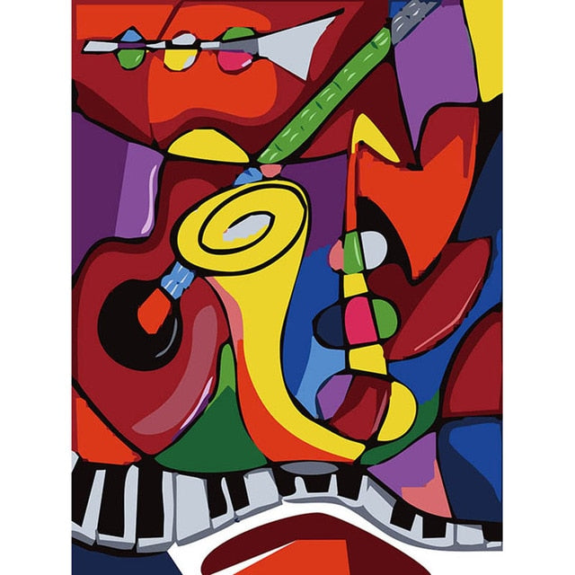 Paint By Numbers "Warped World"