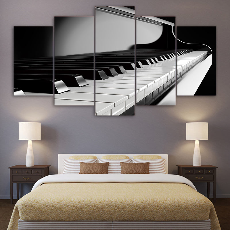 "Grand Keys" 5-Piece Oil Print