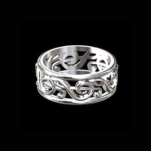 Celtic Treble Clef Fashion Ring