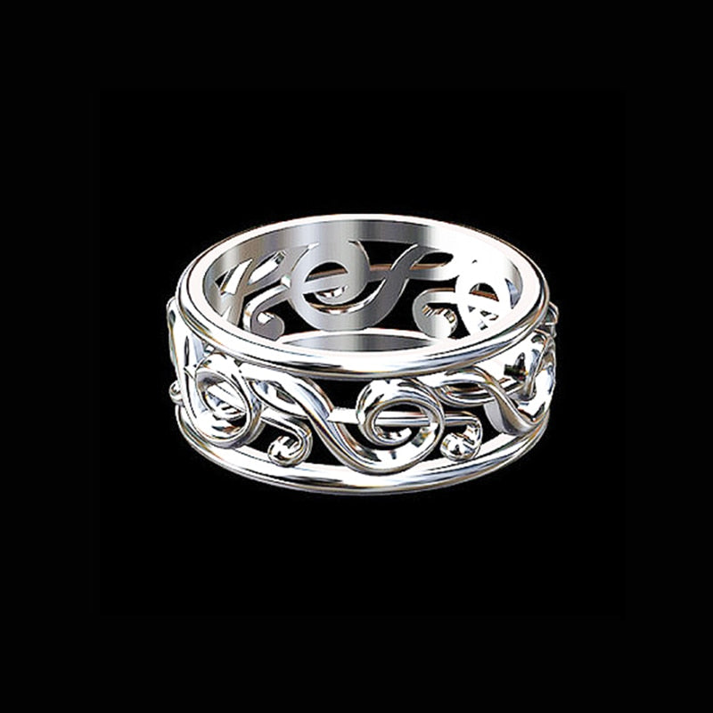Celtic Treble Clef Fashion Ring