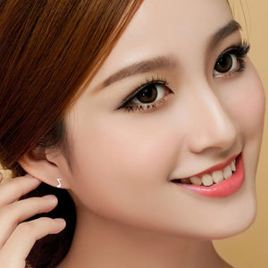 Eighths Of Grace Stud Earrings