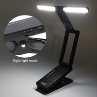 Foldable Rechargeable Clip-On LED Lamp