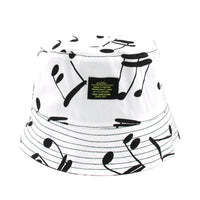 Reversible Music Note Baby Hat