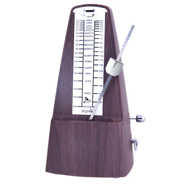 Wind-Up Metronome With Wooden Finish