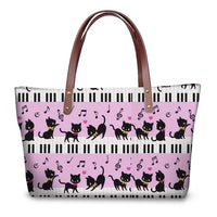 Piano Cat Shoulder Bag