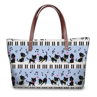 Piano Cat Shoulder Bag
