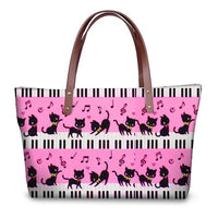 Piano Cat Shoulder Bag