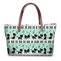 Piano Cat Shoulder Bag