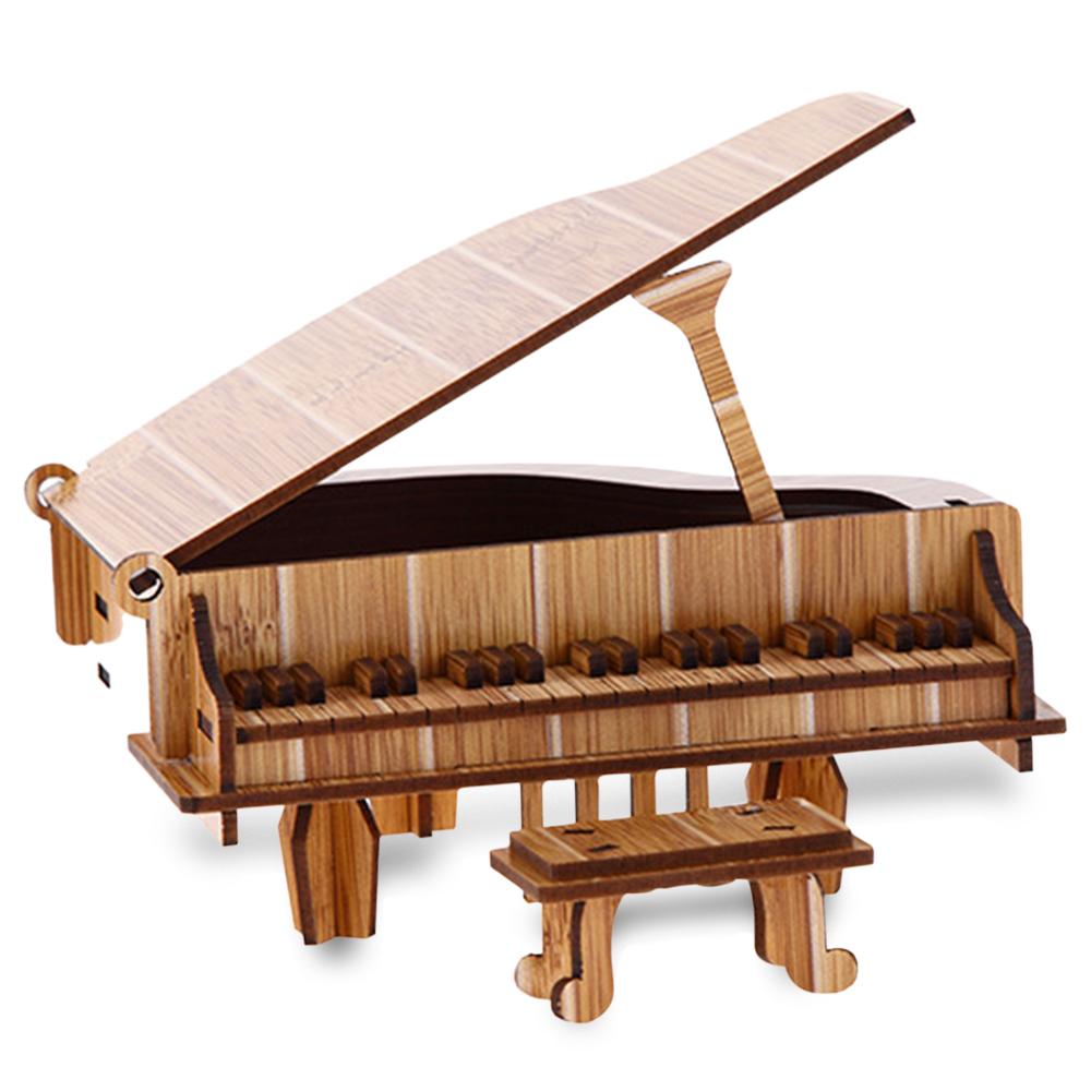 Wooden Piano 3D Puzzle