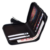 Compact Keyboard Wallet With Tassel