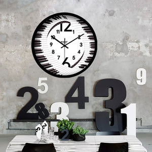 "Wild Keys" Wall Clock