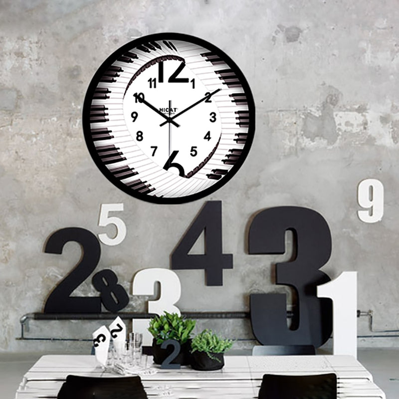 "Wild Keys" Wall Clock